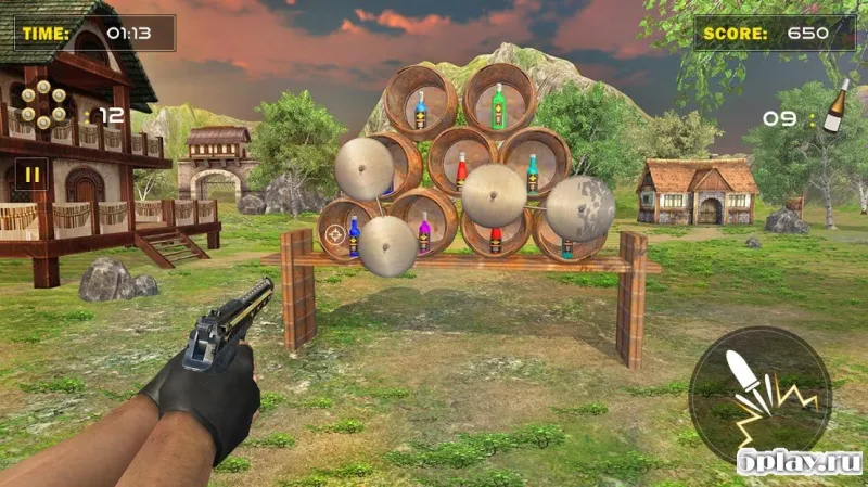 Real Bottle Target Shooting Game 2019 screenshot 2