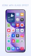 Real Glass UI - Iconpack screenshot