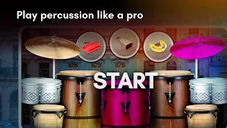 Real Percussion: drum set screenshot