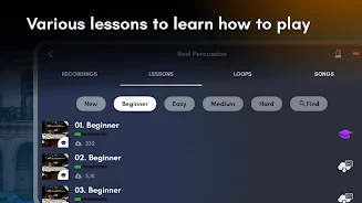 Real Percussion: drum set screenshot
