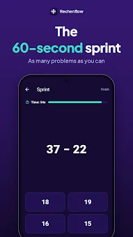 Rechenflow Mental Math screenshot