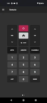Remote for LG Smart TV screenshot