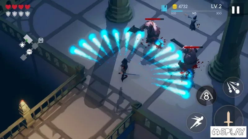 Неспокійний підземелля - Roguelike Hack 'n' Slash 1.55 screenshot 4