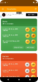 Resultados Loto Nicaragua screenshot