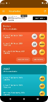 Resultados Loto Nicaragua screenshot