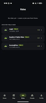 RideWave screenshot