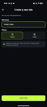 RideWave screenshot