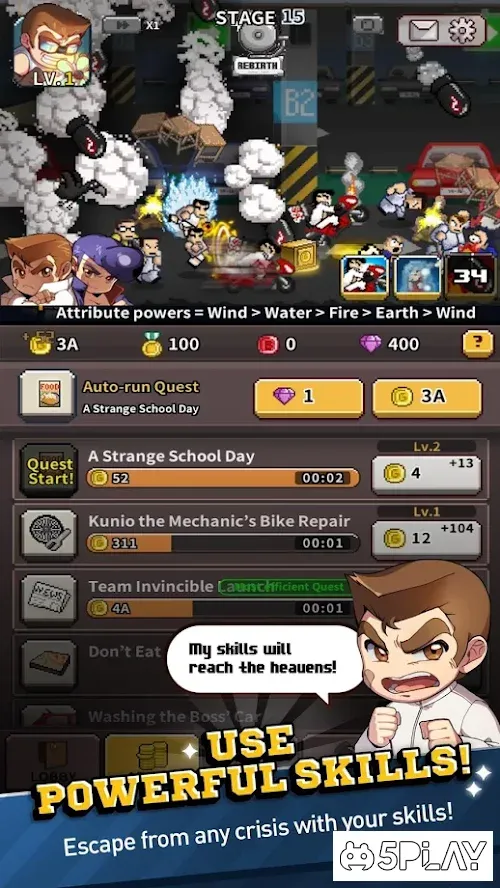 River City Ransom : Kunio Returns 1.0.34 screenshot 3