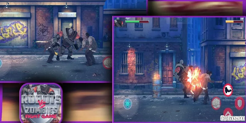 Robots Vs Zombies: Fight screenshot 1