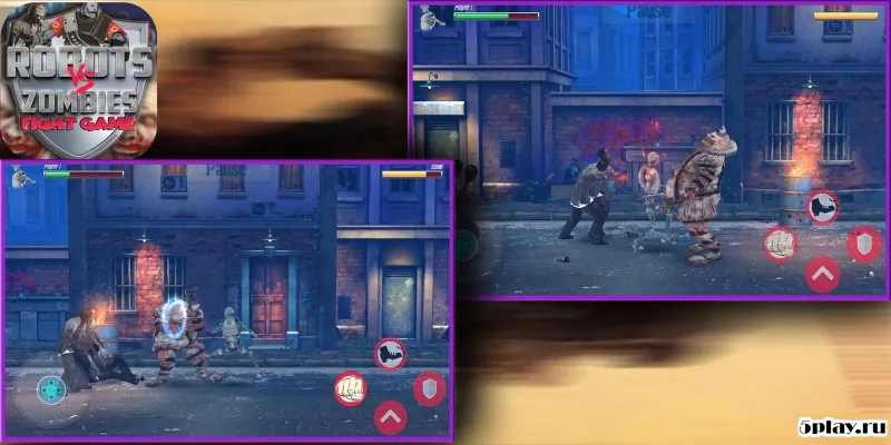 Robots Vs Zombies: Fight screenshot 3