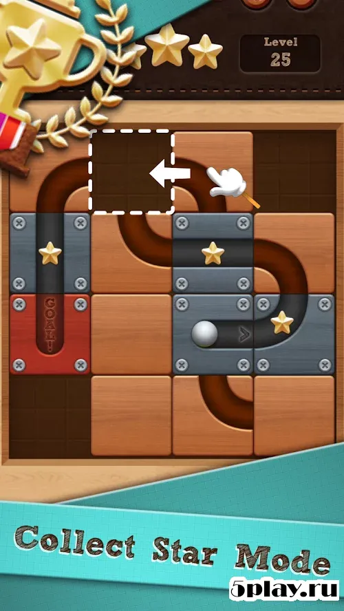 Roll the Ball: slide puzzle screenshot 1
