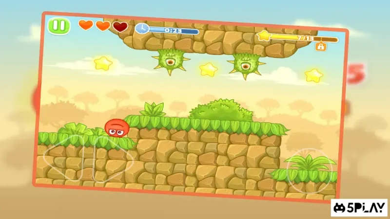 Roller Ball 5 : Bounce Ball Hero Adventure 2.7 screenshot 1
