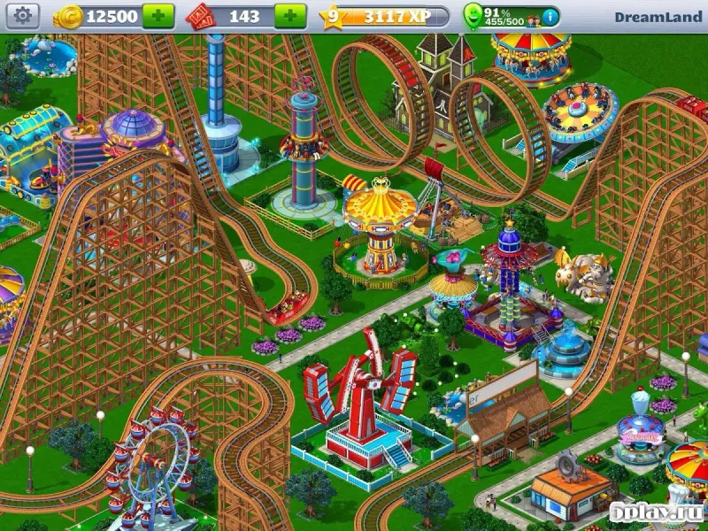 RollerCoaster Tycoon 4 Mobile screenshot 1