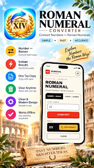 Roman Numeral Converter screenshot
