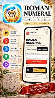 Roman Numeral Converter screenshot