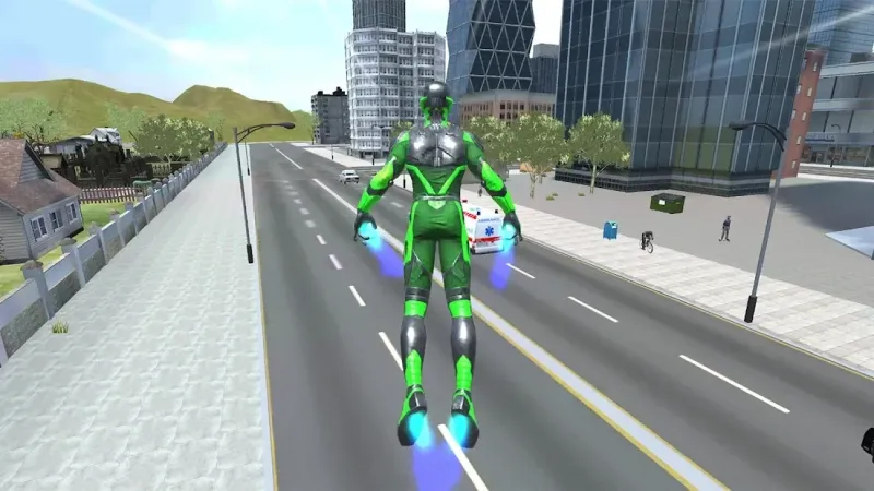 Rope Frog Ninja Hero - Strange Gangster Vegas screenshot 4