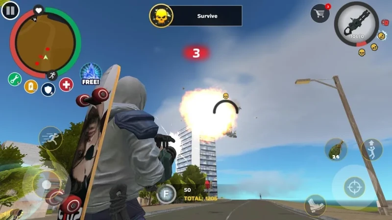 Rope Hero: Mafia City Wars screenshot