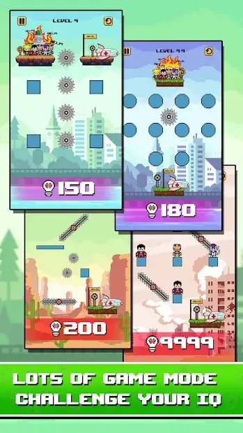 Rope Pixel Master - Rescue Hero Academy 0.19 screenshot 1