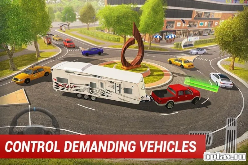 Roundabout 2: A Real City Driving Parking Sim screenshot 1