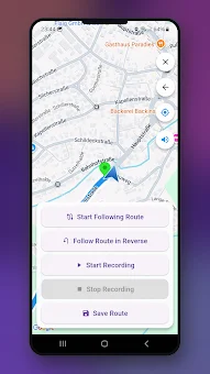 Route Trace GPS Recorder screenshot