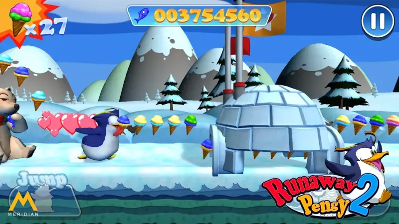 Runaway Pengy 2 v1.0.2 screenshot 2