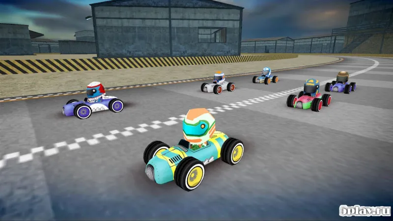 Rush Kart Racing 3D screenshot 2
