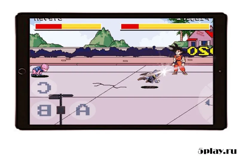 Saiyan Goku - Super Raging Fist 3D screenshot 1