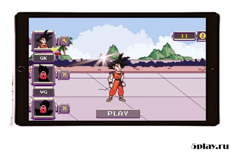 Saiyan Goku - Super Raging Fist 3D screenshot 3