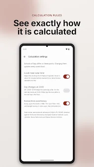 Saju Calendar - Four Pillars screenshot