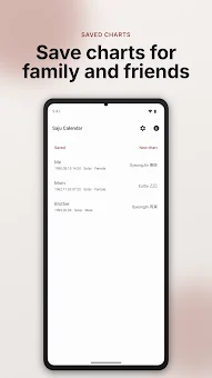 Saju Calendar - Four Pillars screenshot