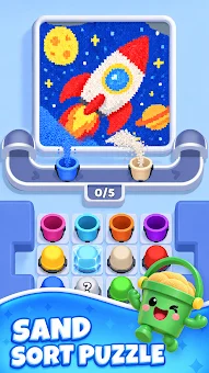 Sand Bucket Jam: Color Puzzle screenshot