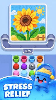 Sand Bucket Jam: Color Puzzle screenshot