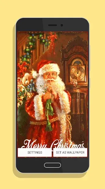 Santa Live Wallpapers - Christmas live wallpapers screenshot 2
