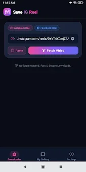SaveIG Reel Downloader screenshot