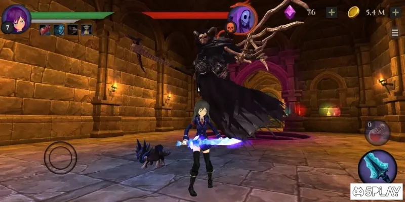 School Girl: Dungeon RPG 1.04 screenshot 1