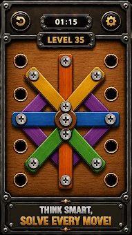 Screw Bolt Logic Puzzle screenshot