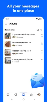 Seller, a Facebook app screenshot