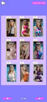 Sexy Girls Card Collect Battle screenshot