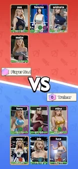 Sexy Girls Card Collect Battle screenshot