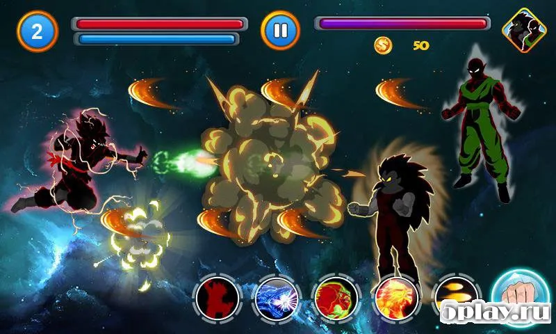 Shadow Goku Saiyan Final Battle screenshot 2