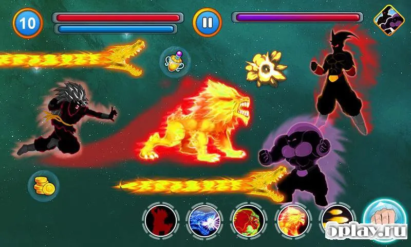 Shadow Goku Saiyan Final Battle screenshot 4