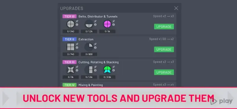 Shapez 1.3.4 screenshot 2