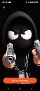 Silly Smile Gun Live Wallpaper screenshot
