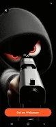 Silly Smile Gun Live Wallpaper screenshot