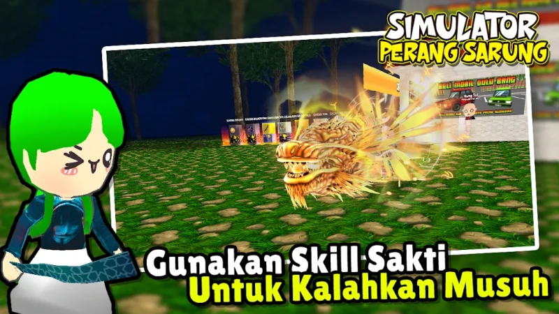 Simulator Perang Sarung 3D screenshot