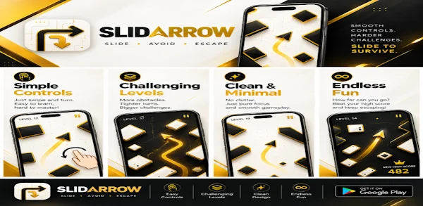 Slidarrow: Puzzle Arcade screenshot