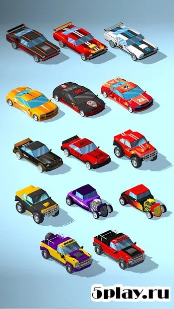 Sling drift 3d: A fast action drifting game screenshot 1