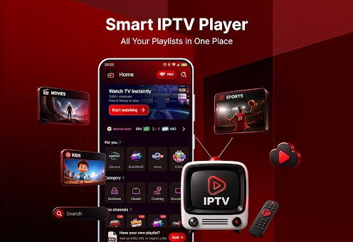 Smart IPTV Playlist Player screenshot