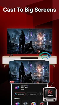 Smart IPTV Playlist Player screenshot