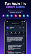Smart Summary: AI Note Taker screenshot